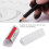 32Pcs Triangular Erasers 4B for Students Sketch and Office Use, White 5
