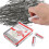32Pcs Triangular Erasers 4B for Students Sketch and Office Use, White 12
