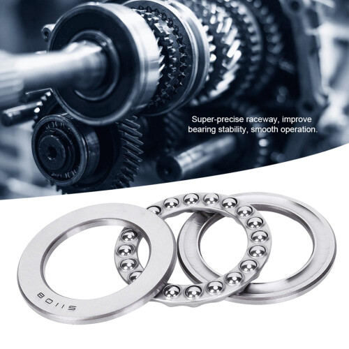 51108 Axial Ball Thrust Bearing 40mm Inner 60mm Outer 13mm Thick 2