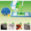 (green) 2 Pcs Reusable Mop Pad for Sweeper Mop 5