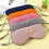 2Pcs Dual Use Comfort Sleeping Eye Mask 2