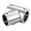 (60 Degree 25mm) Boat Railing Tube 3-Way Tee Connector Hardware 5