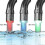 (3pcs) 3-Color Temp-Sensitive LED Faucet Light, Gradient Stream for Bathroom & Kitchen 5