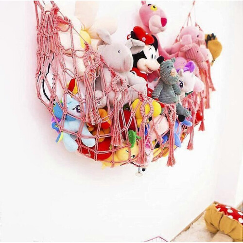 (pink) Stuffed Animal Net or Hammock 1