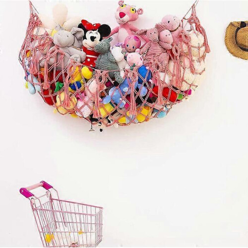 (pink) Stuffed Animal Net or Hammock 2