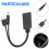 Bluetooth 5.0 Receiver Cable AUX USB Adapter for Car Stereo Black 8