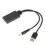 Bluetooth 5.0 Receiver Cable AUX USB Adapter for Car Stereo Black 10