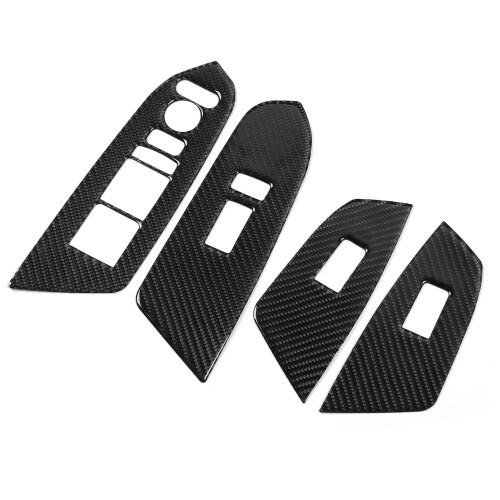 Carbon Fibre Window Switch Panel Covers - Honda