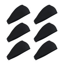 Faixas de cabeça altamente elásticas para homens e mulheres, secagem rápida, antiderrapantes e com absorção de suor, acessório ideal para