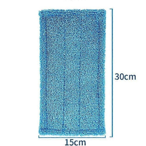 (green) 2 Pcs Reusable Mop Pad for Sweeper Mop 2