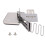 Stainless Steel Tape Binder Sewing Machine Accessory 40mm 2