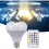 LED Music Light Bulb with Built in Bluetooth Speaker, Multiple Color APP Dual Control Smart Bulb, 12 5