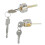 17PCS Lock Picking Set with Transparent Practice Locks and Storage Bag 6