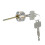 17PCS Lock Picking Set with Transparent Practice Locks and Storage Bag 14