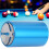 Blue 2 in 1 Billiard Cue Tip Shaper & Scuffer Pool Table Accessory Durable 15
