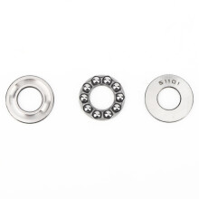 5Pcs 51101 Axial Thrust Ball Bearing Steel 12mm x 26mm x 9mm