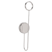 2Pcs Metal Picture Hanging Clips Silver Double-Sided Wall Stickers Message Clip