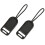 Universal Black Alloy Nylon Quick Release Camera Shoulder Strap Adapter 70kg 6