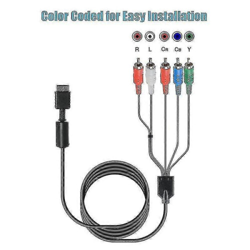 Ypbpr for PS2/PS3/PS3 Slim HDTV- TV HD Component AV Cable 5-Wire 6FT - Pengj 2