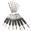 Self-Centering Aluminum Alloy Hinge Drill Bits 5/64in-1/4in Set 12