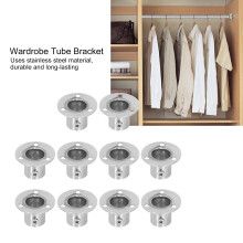 Stainless Steel Rod Holder Set of 10