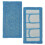 (blue) 2 Pcs Reusable Mop Pad for Sweeper Mop 2