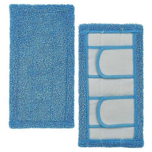 (blue) 2 Pcs Reusable Mop Pad for Sweeper Mop 1
