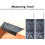 2Pcs 3D Angle Ruler Gray Multifunctional Woodworking Measuring Tools 20x7x6.5cm 7