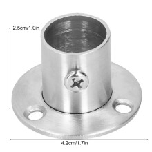 Stainless Steel Rod Holder Set of 10