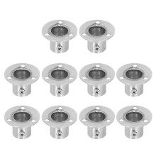 10-Piece Heavy Duty Flange Bracket Set