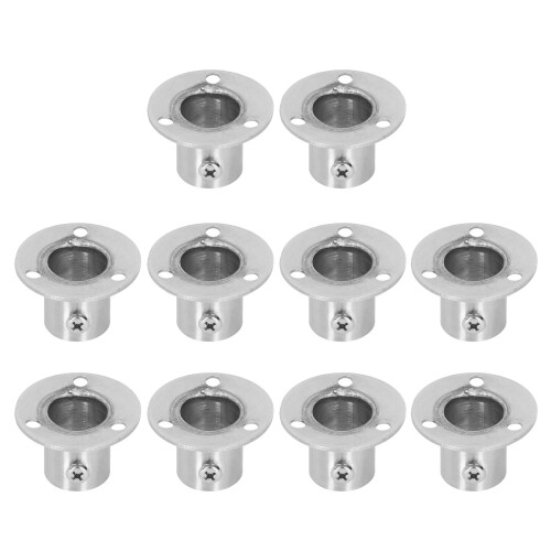 10-Piece Heavy Duty Flange Bracket Set