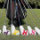 (White-Black) 10pcs Leather Golf Iron Head Covers Set 2