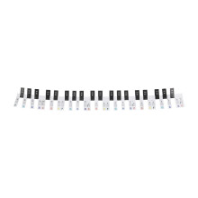 2 ST 88 Tangenter Avtagbar Piano KEY Etiketter Piano Keyboard Stickers Piano Notes för NyböRjare Studenter FlerfäRgad
