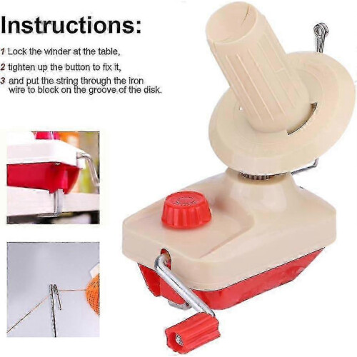 Manual yarn winder for crochet and knitting - RIpj 2