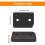2pcs Tumble Dryer Filter Replacement Mesh Foam Sponge Filter Condenser Dryers Sponge Filter - DD 2