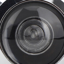 2 x 220 Wide View Door Peephole Silver