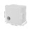 Weatherproof PVC Electrical Outlet Box Cover White Lockable Design 2
