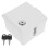Weatherproof PVC Electrical Outlet Box Cover White Lockable Design 9