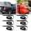 6Pcs Heavy Duty Nylon Tie Down Straps, 2.5m, Black 14