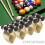 Billiards Cue Stick Clips 4pcs Wall Mount Rack Durable Plastic Easy to Install 3