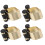 Billiards Cue Stick Clips 4pcs Wall Mount Rack Durable Plastic Easy to Install 12