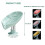 Bar Soap Holder Self Draining Soap Dish with Suction Cup Bathroom Soap Box Tray 3
