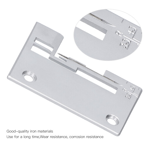 2Pcs Iron Needle Plate Replacement for 14SH Overlock Sewing Machines 2