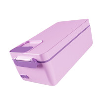 ABS Electric Thermal Lunch Box 1L Food Container Ideal-Purple