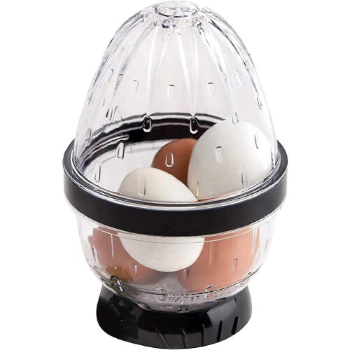 Hard Boiled Egg Peeler, 5 Egg Capacity Handheld Specialty Kitchen Tool Peels Egg Shells in Seconds(1pc,black) 1