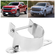 Verchromter Eisen-Zündspulenhalterungshalter für GM Chevy, 2,5" Durchmesser