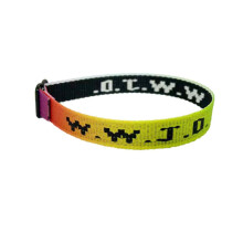 Bracelet de foi ajustable pour chrétiens, bracelet tissé avec texte inspirant, cadeau chrétien pour les rassemblements religieux, tendance
