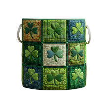 Elegant Polyester Laundry Basket For Clothes Toy And Home-D