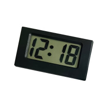 Car Dashboard Digital Clock with LCD Time & Day Display-Black