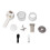 Efficient Hand Cranked helicopter And mill combination-White 1